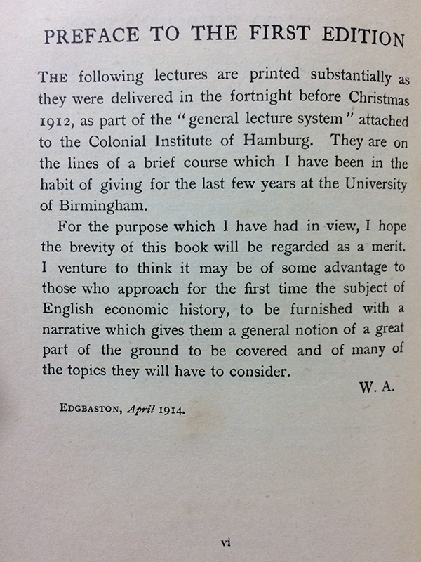 The Economic Organisation of England An Outline History