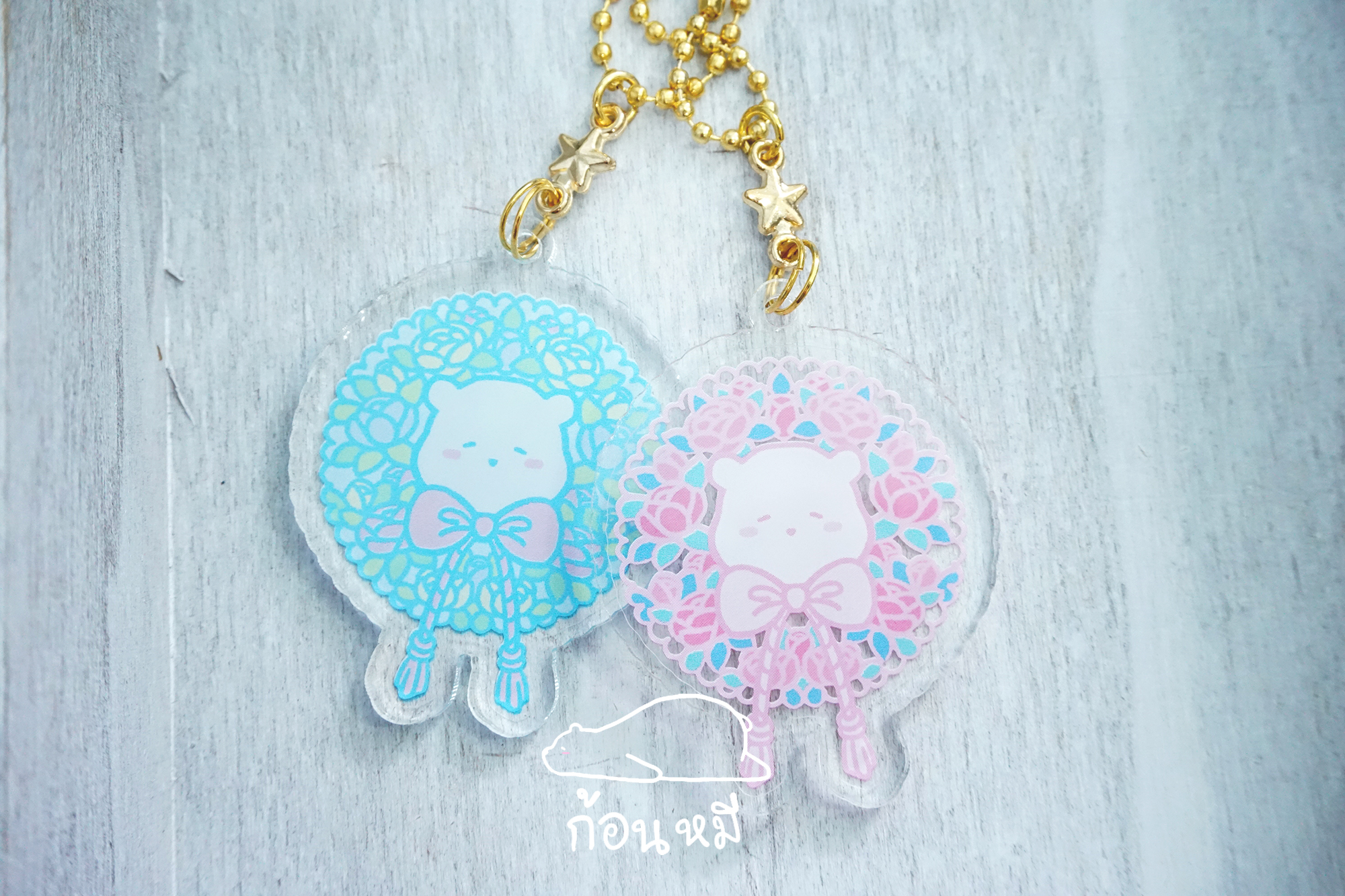 [Keychain] Gonmi floral wreath