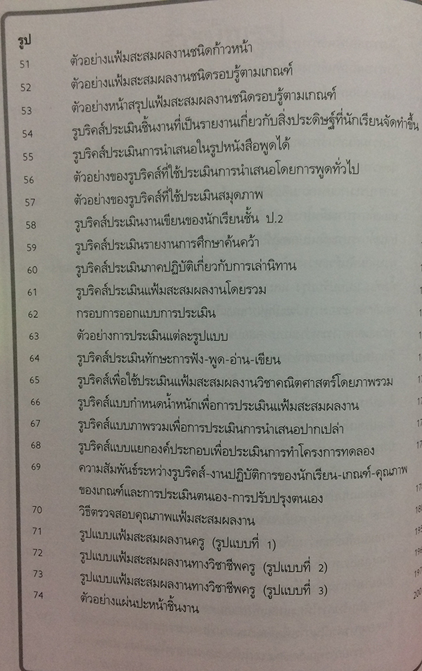 การยึดผู้เรียนเป็นศูนย์กลาง และ การประเมินตามสภาพจริง