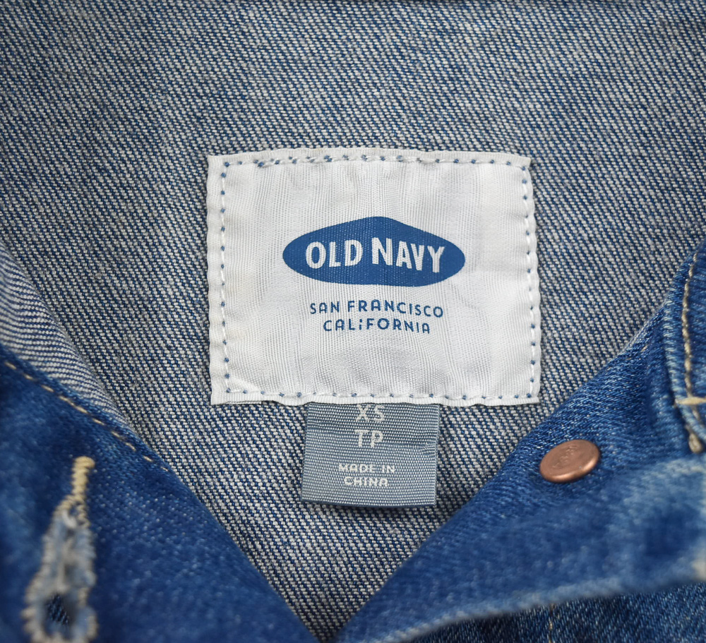 OLD NAVY®แท้ อก 34 เสื้อแจ็คเก็ตยีนส์ผู้หญิง โอลด์เนวี สียีนส์ เสื้อแขนยาว เนื้อผ้าดี