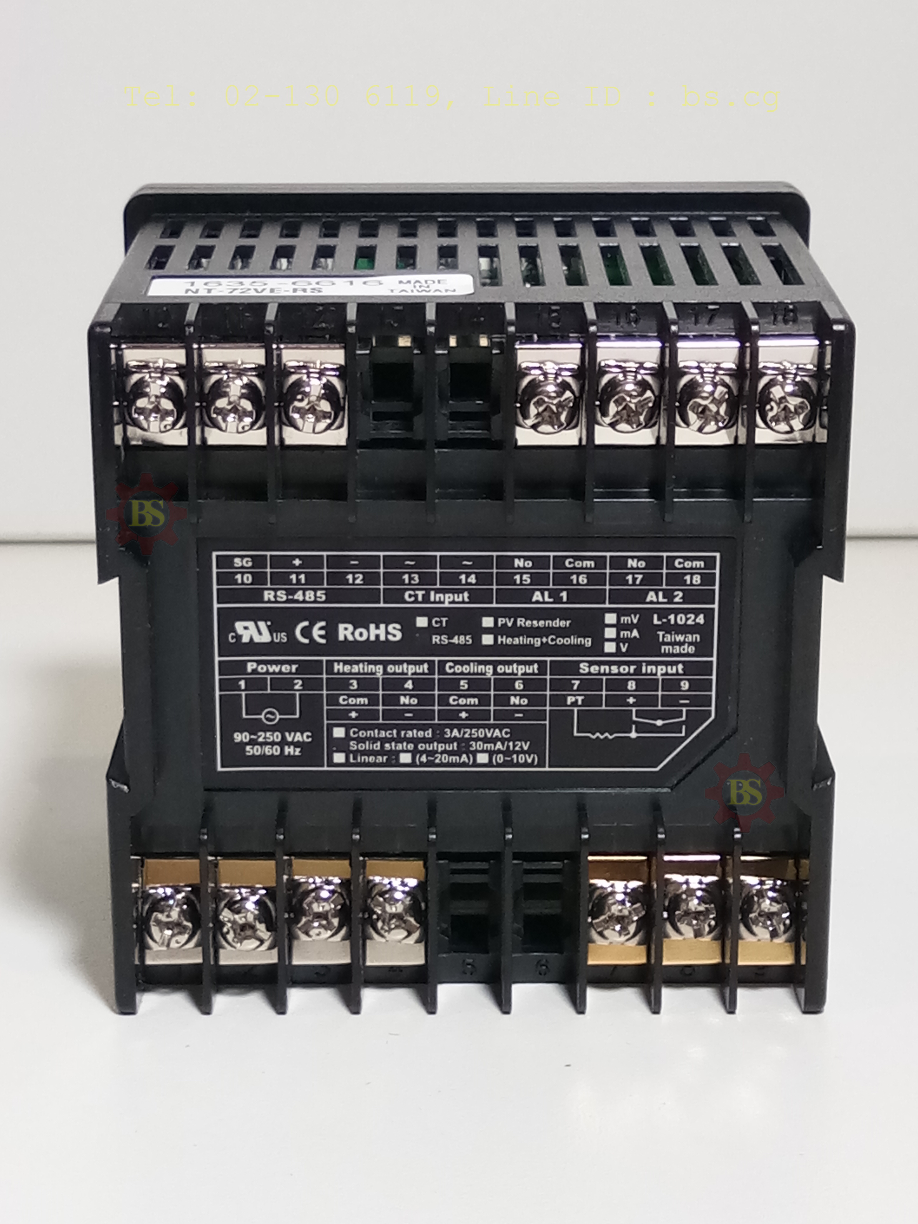 FOTEK : Temperature Controller Output:SSR NT-72VE-RS