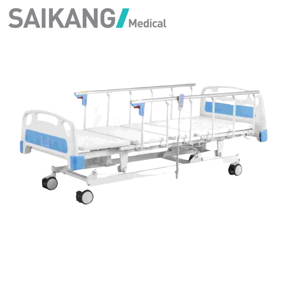 Saikang SKD-A เตียงผู้ป่วยไฟฟ้า 3 ฟังก์ชั่น ราวสไลด์