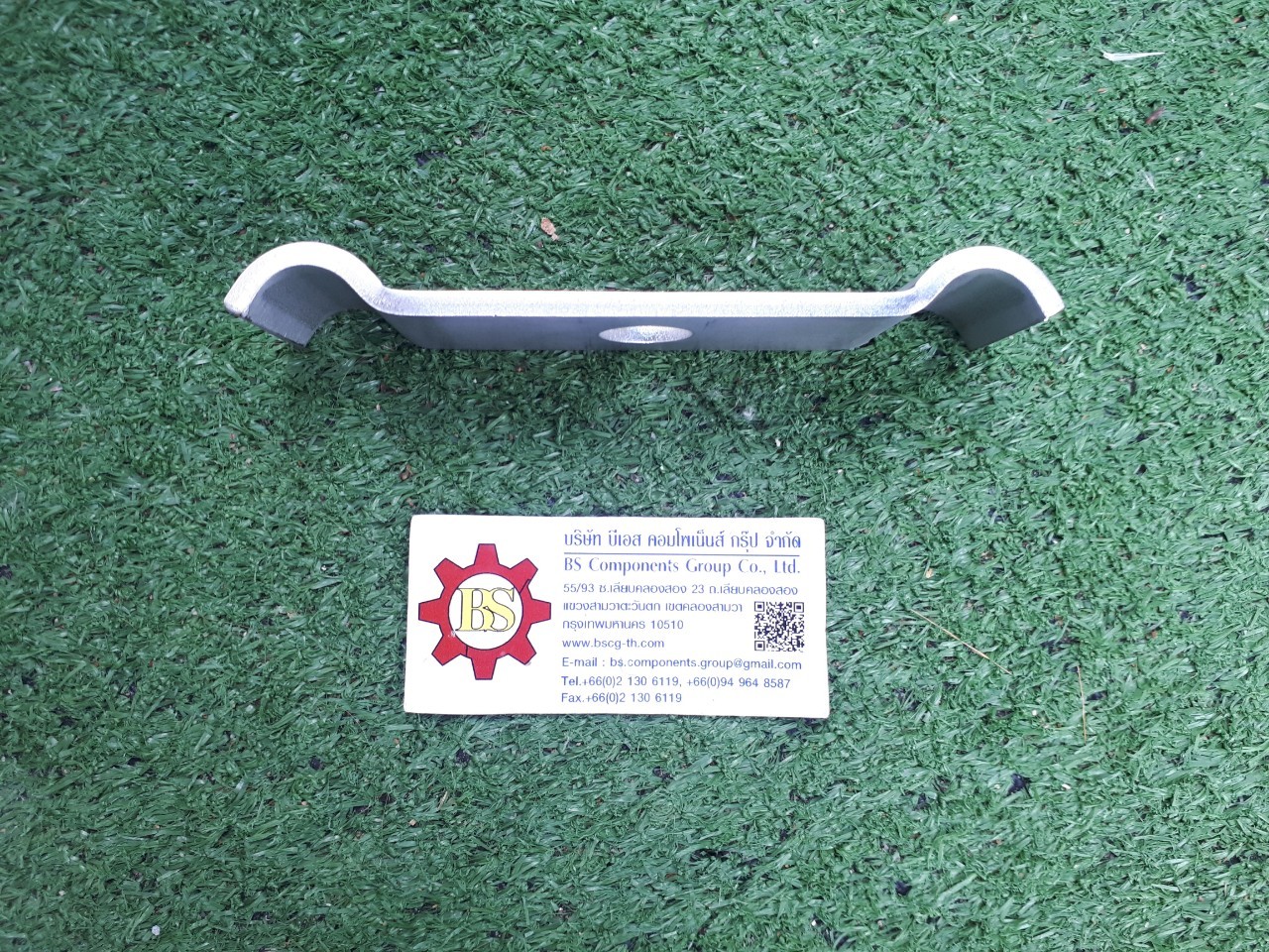 Clamp SUS 304 for 2x95sqmm หนา 4 มิล