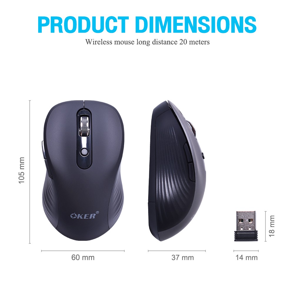 M935 OKER 6D WIRELESS MOUSE MO-OK-WL-935xx