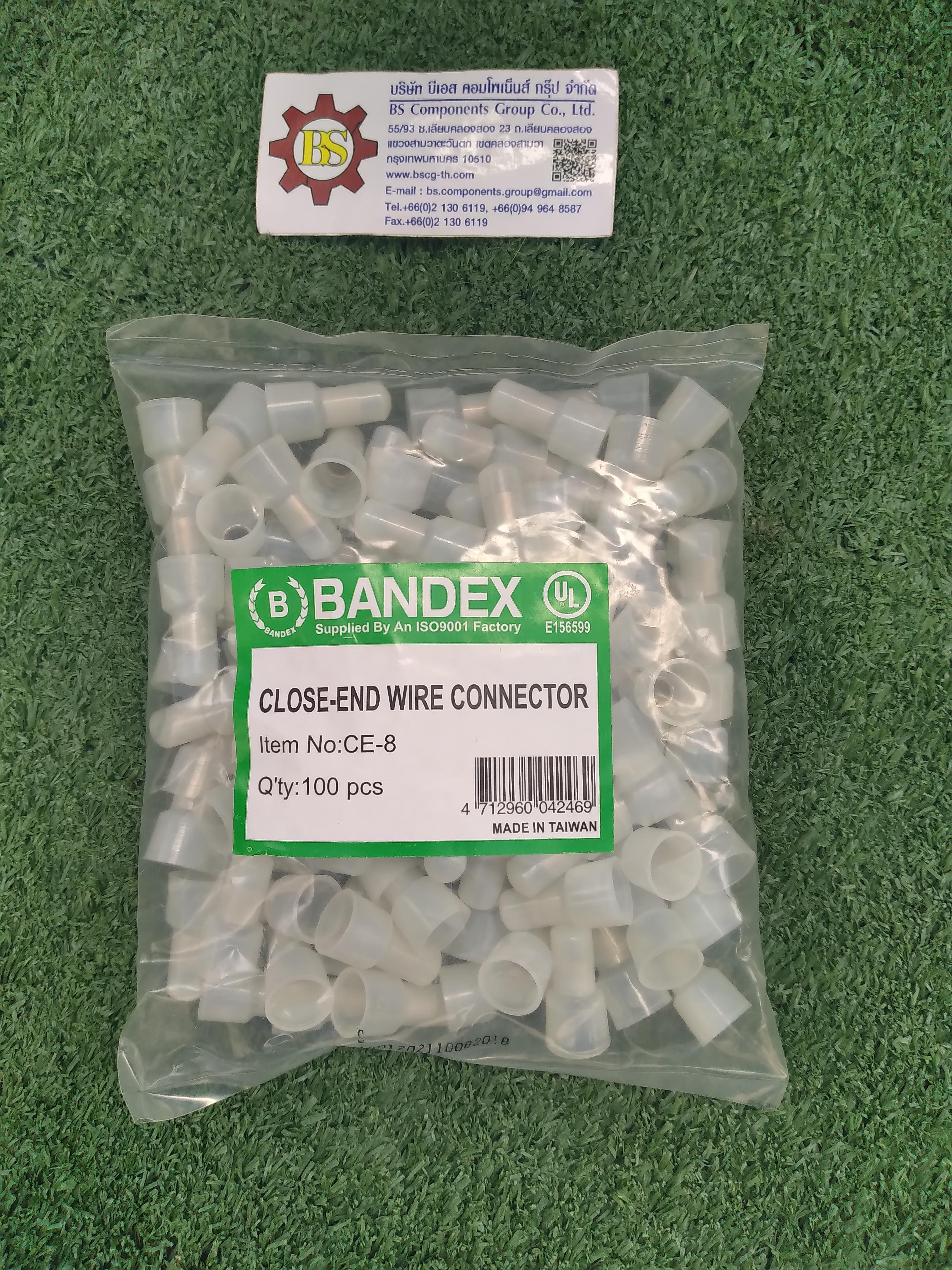 BANDEX : หัวต่อหมวก-ใส CE-8 (4.0-9.0mm2)