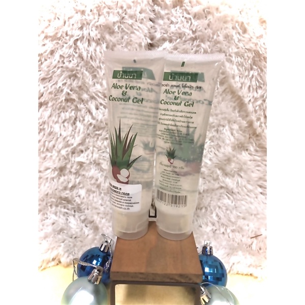 Banna Aloe Vera Gel 100 ml เจลว่านหางจระเข้ 6 สูตร 1 หลอด