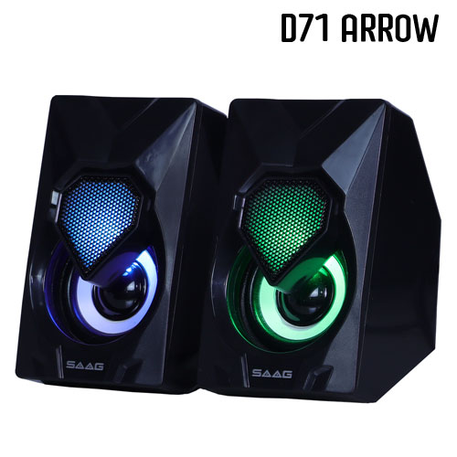 SAAG D71 ARROW SPEAKER USB/ 3W SP-SA-20-D71XX