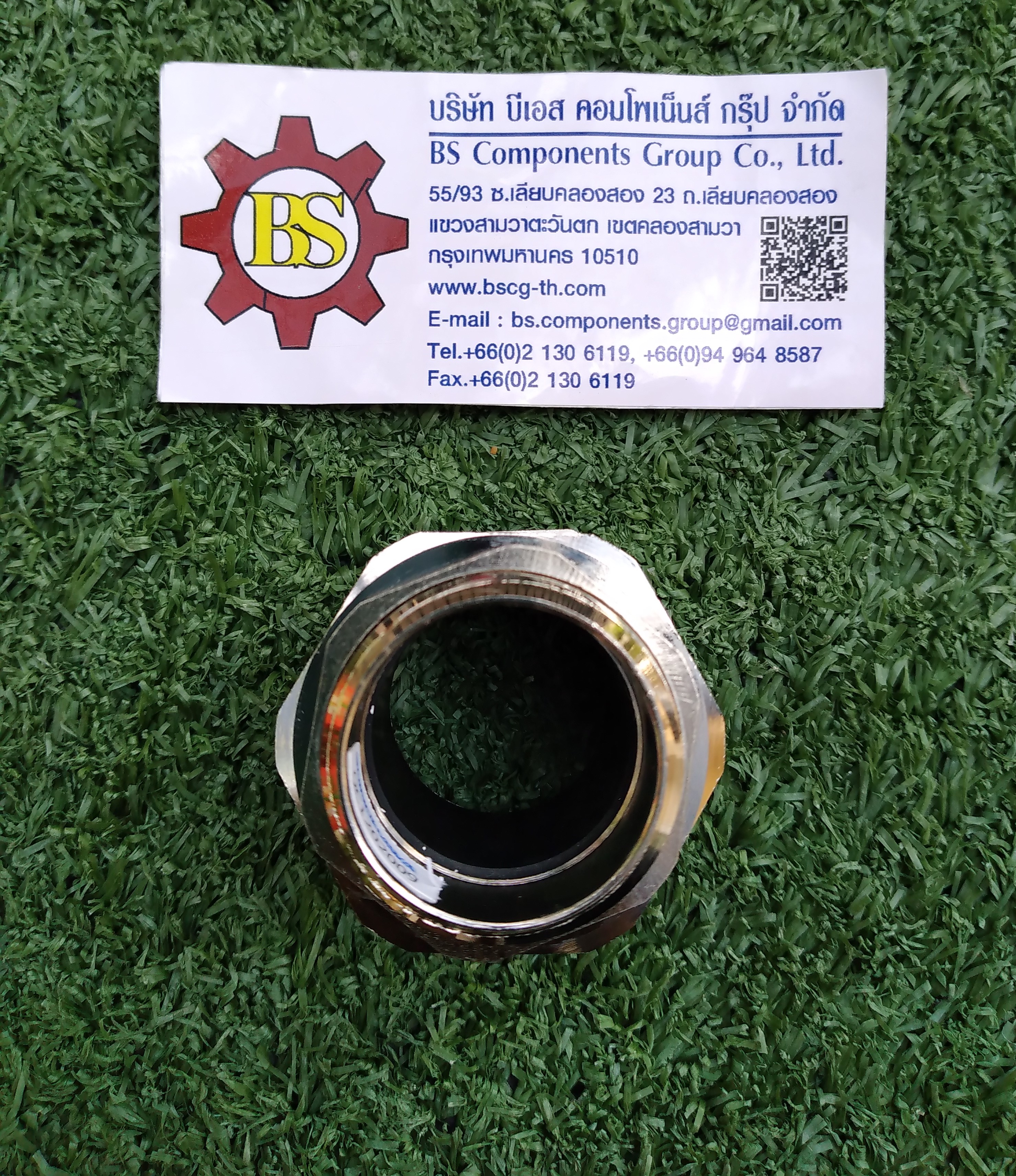 SHINOHAWA : Brass Cable grand ทองเหลือง ชุบนิเกิ้ล NPT 1" IP44