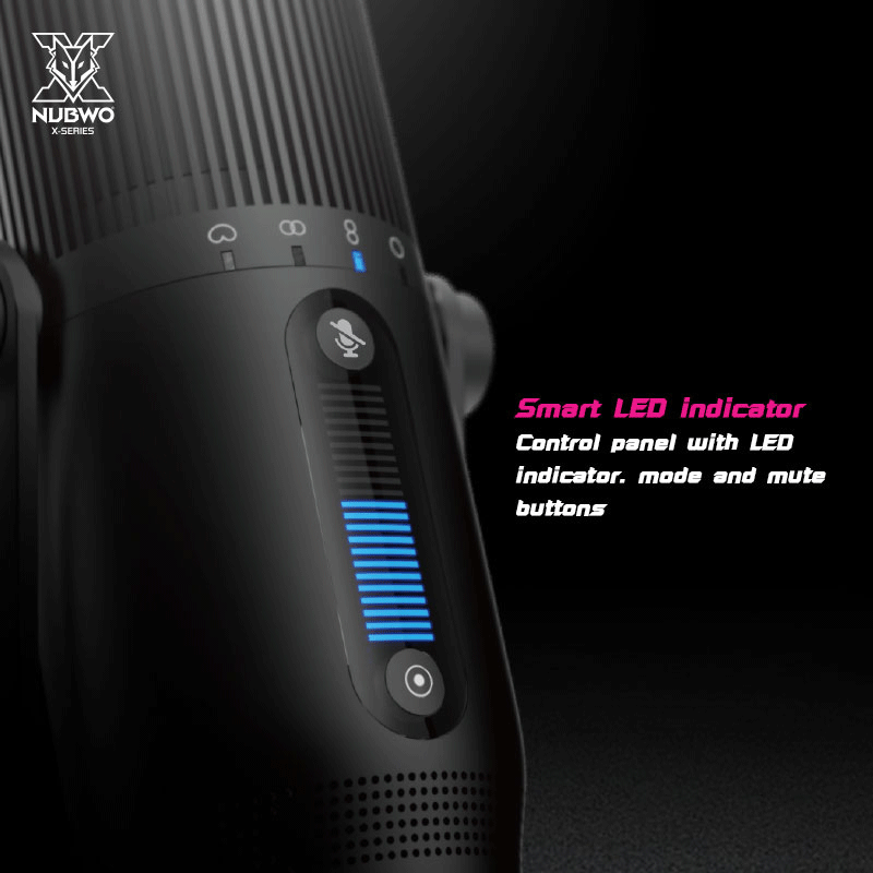 NUB-X300 NUBWO X CONDENSER MICROPHONE USB SKU-02159