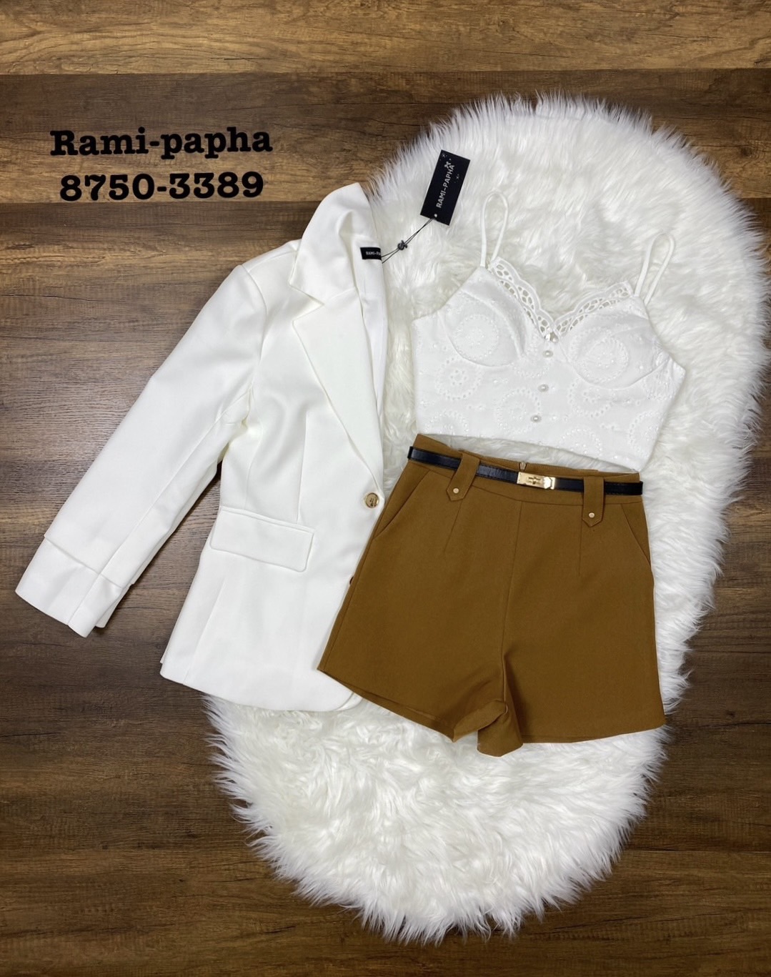 เซต4ชิ้นสุดคุ้ม!! เสื้อสูท+เสื้อตัวใน+กางเกง+เข็มขัด เ #เสื้อผ้าแฟชั่น #แฟชั่น #ชุดเซต #งานป้าย #รมิปภา #ramipapha