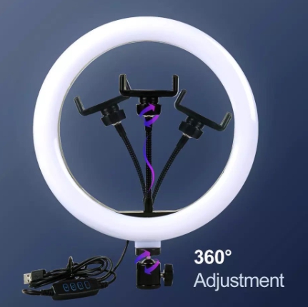 S3001 USB LAMP ไฟวง 30CM พร้อมขาตั้ง HL-MB-ST-S3001