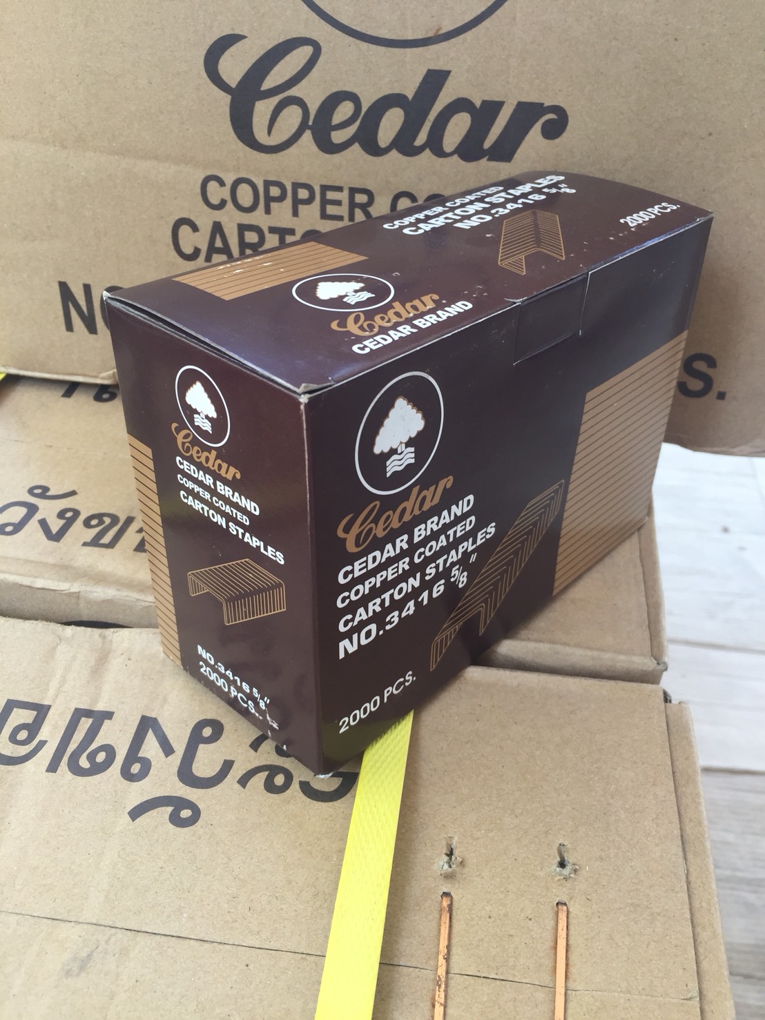 ลวดเย็บกล่อง Cedar