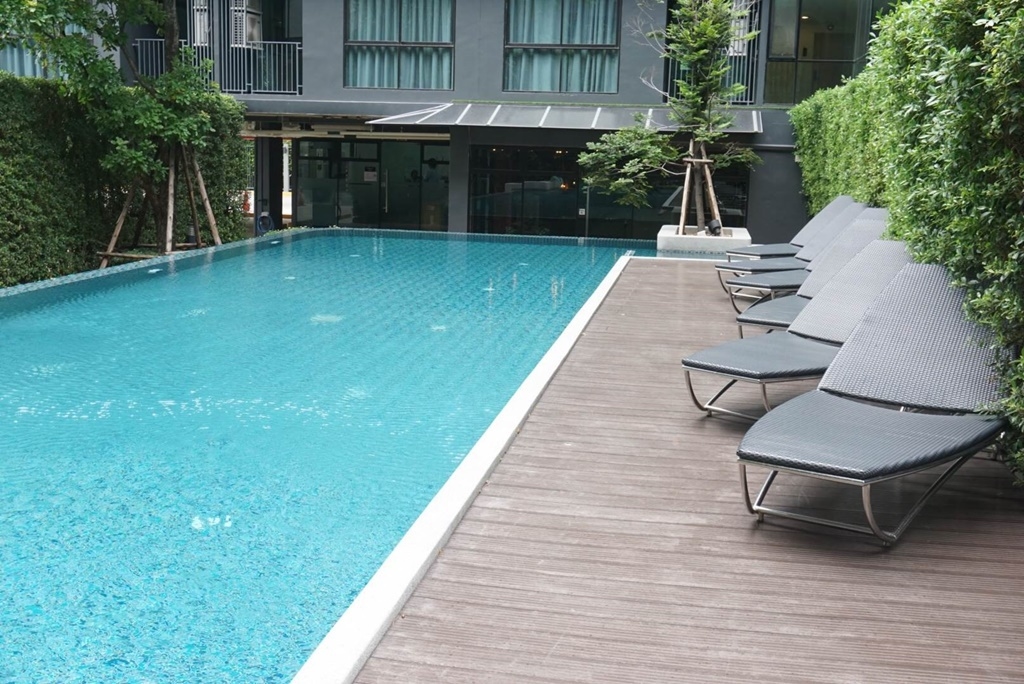 ลดกระหน่ำ คอนโด ดิ เอ็กเซล กรูฟ สุขุมวิท 105 ลาซาล 52 bts 2 สาย ห้องใหม่ ขนาด 27.71 ตร.ม