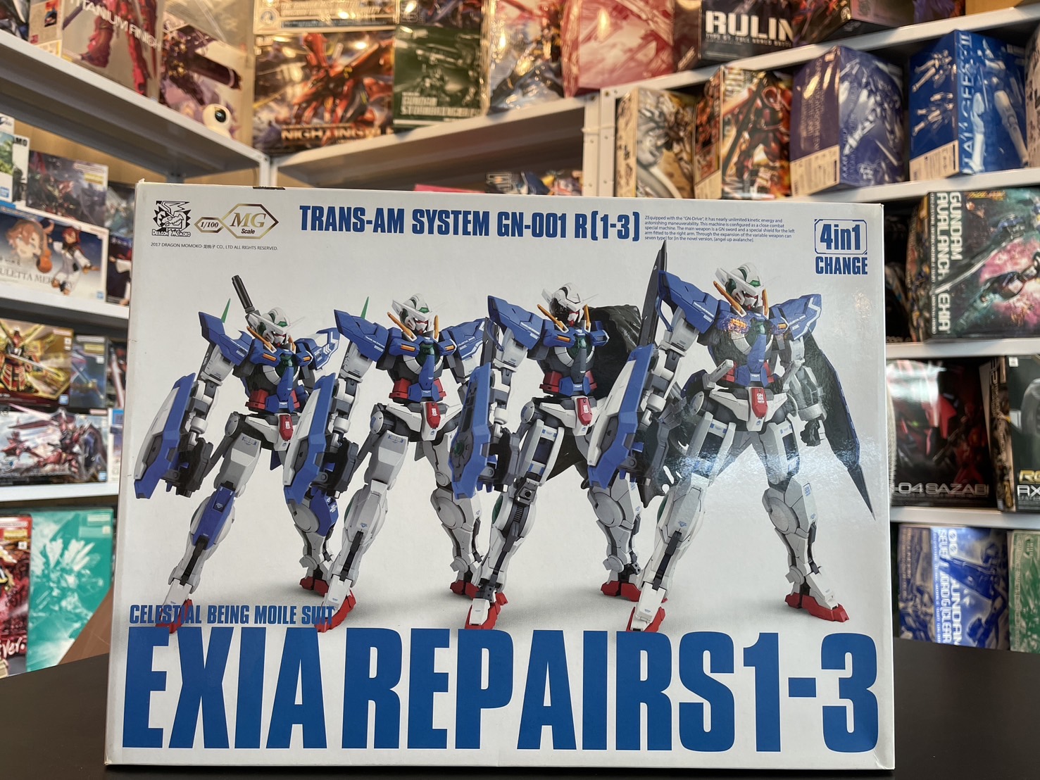 MG 1/100 Exia Ver.MB Style (4 IN 1)
