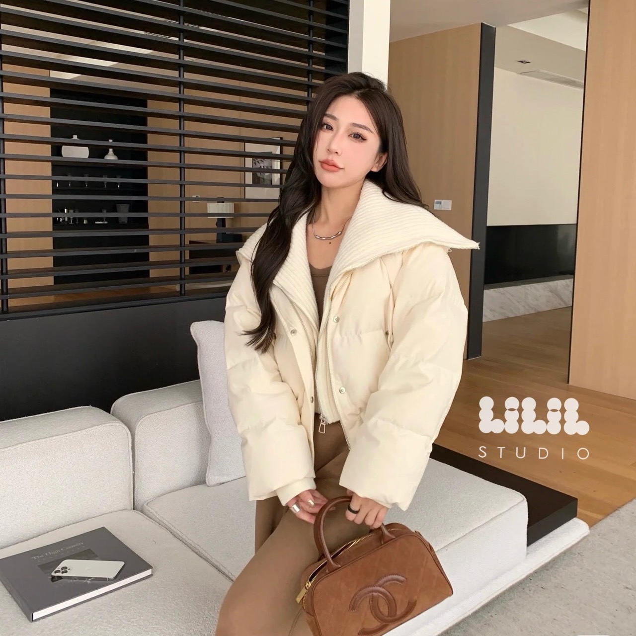 เสื้อแจ็คเก็ตนวมปกไหมพรม ล็อคซิป2ชั้น อุ่นสุดขนเป็ดน้ำหนักเสื้อเบา กระเป๋าข้างมืออุ่นด้วย พร้อมส่งเลยค่ะ #ถ่ายจากสินค้าจริง