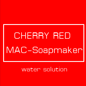 Color Red: Liquid Cherry Red สีแดงสด ของเหลว: สีละลายนำ้