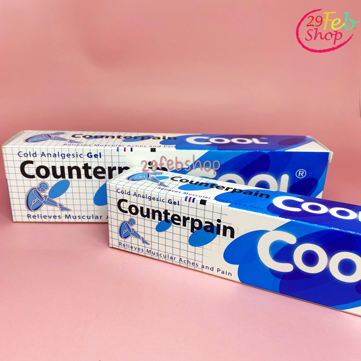 Analgesic Balm Counterpain Cool Cream 120g ครีมบรรเทาปวด สูตรเย็น สำเนา