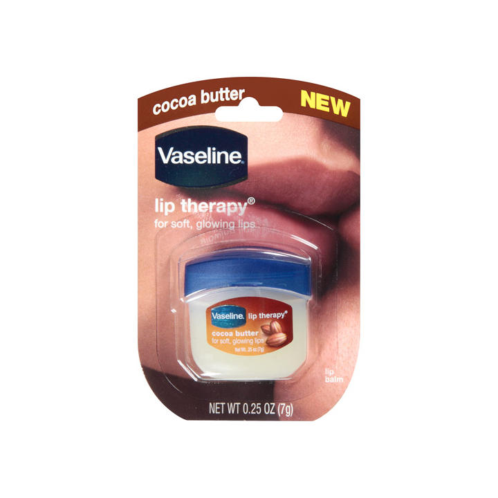 Vaseline Lip Therapy Cocoa Butter 7g. บาล์มบำรุง
