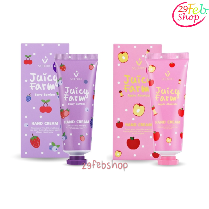 Scentio Juicy Farm Hand Cream 30g ครีมบำรุงมือ