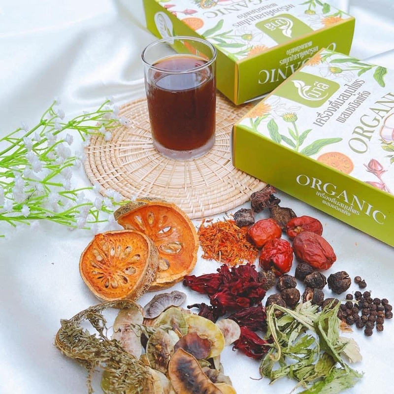 สมุนไพรมาลี เครื่องดื่มสมุนไพรชนิดอบแห้ง 150 g (พร้อมถุงต้มในตัวทุกกล่อง) ชาสุขภาพ ช่วบขับถ่าย