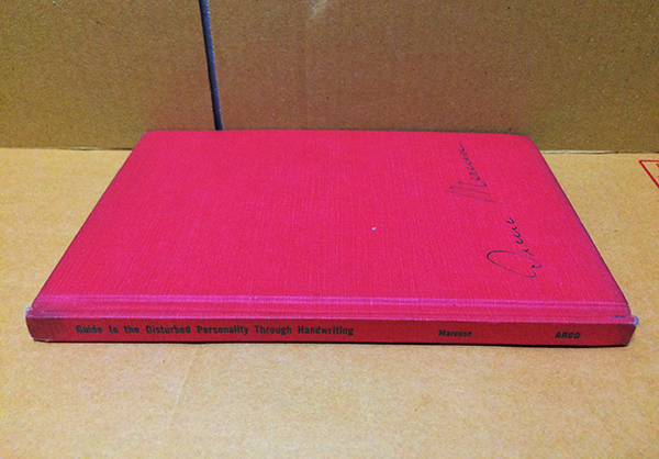 Guide to the Disturbed Personality Through Handwriting