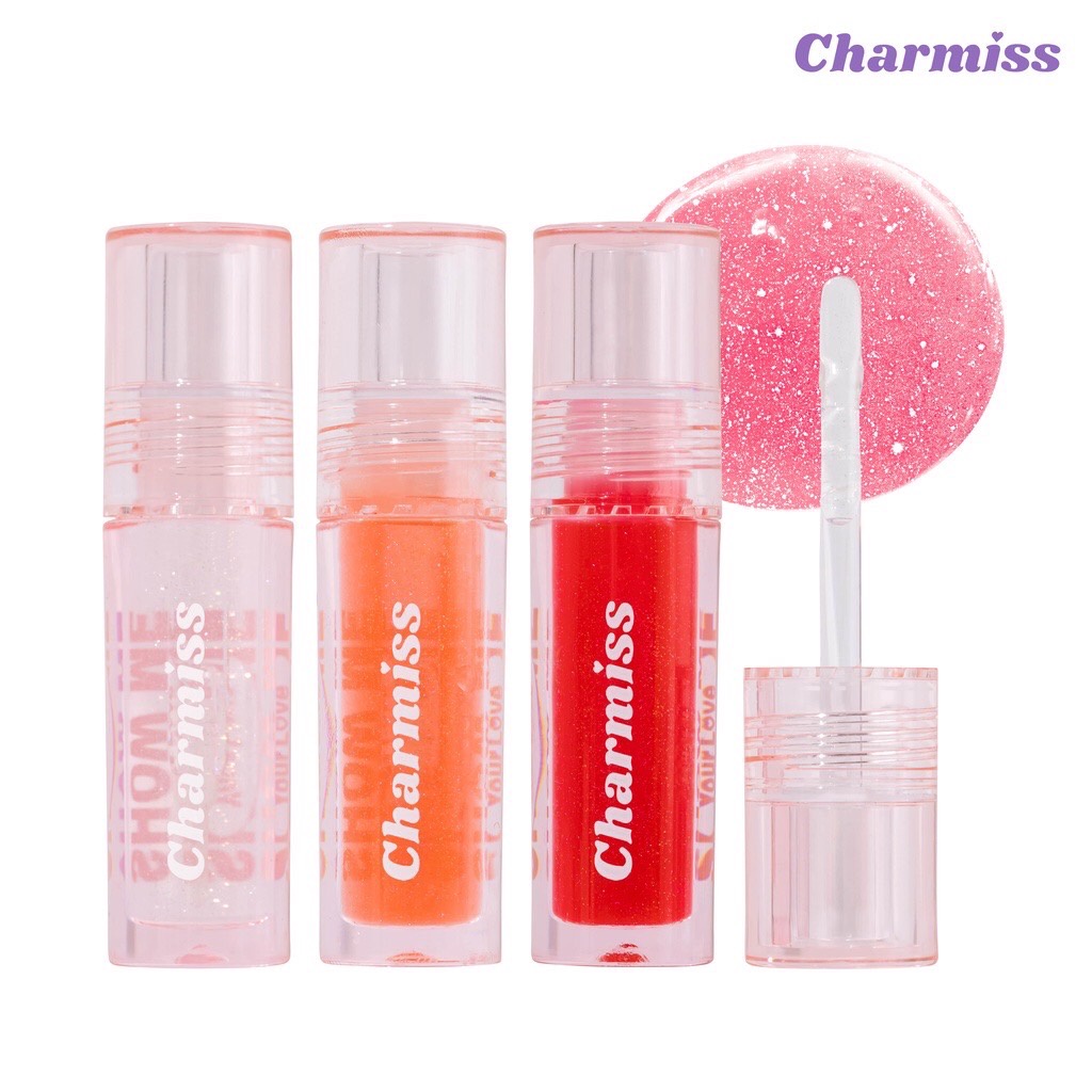 Charmiss Glitter Lip Gloss กลิตเตอร์ ลิป กลอส 2.5กรัม