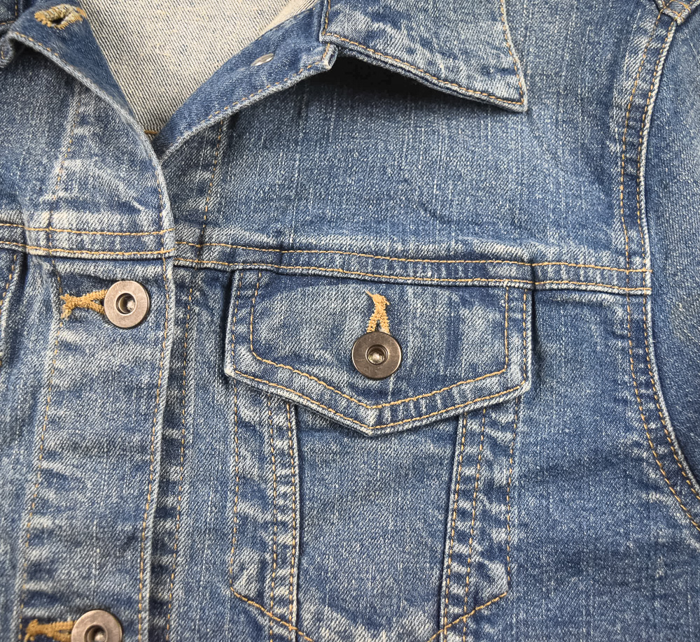 UNIQLOแท้ รอบอก 40 เสื้อแจ็คเก็ตยีนส์ ผู้หญิง ยูนิโคล่ สียีนส์ เสื้อแขนยาว เนื้อผ้าดี