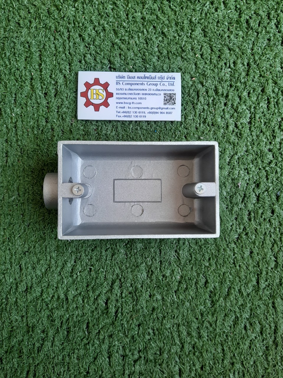 STEEL CITY : F.S. Box 3"x5" ทางเดียว รู1/2" FSF11