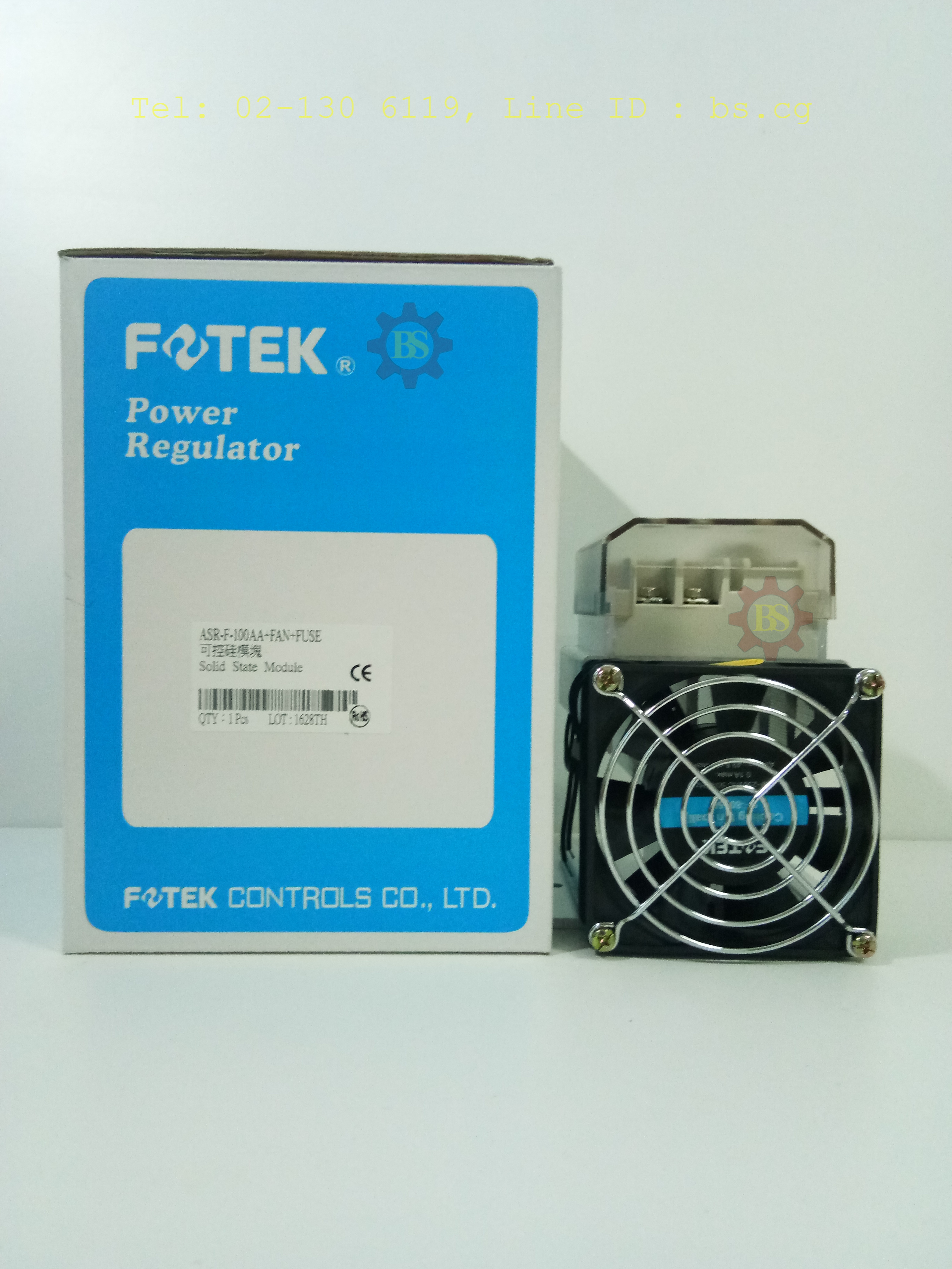 FOTEK : Solid State Module ASR-F-100AA+FAN+FUSE