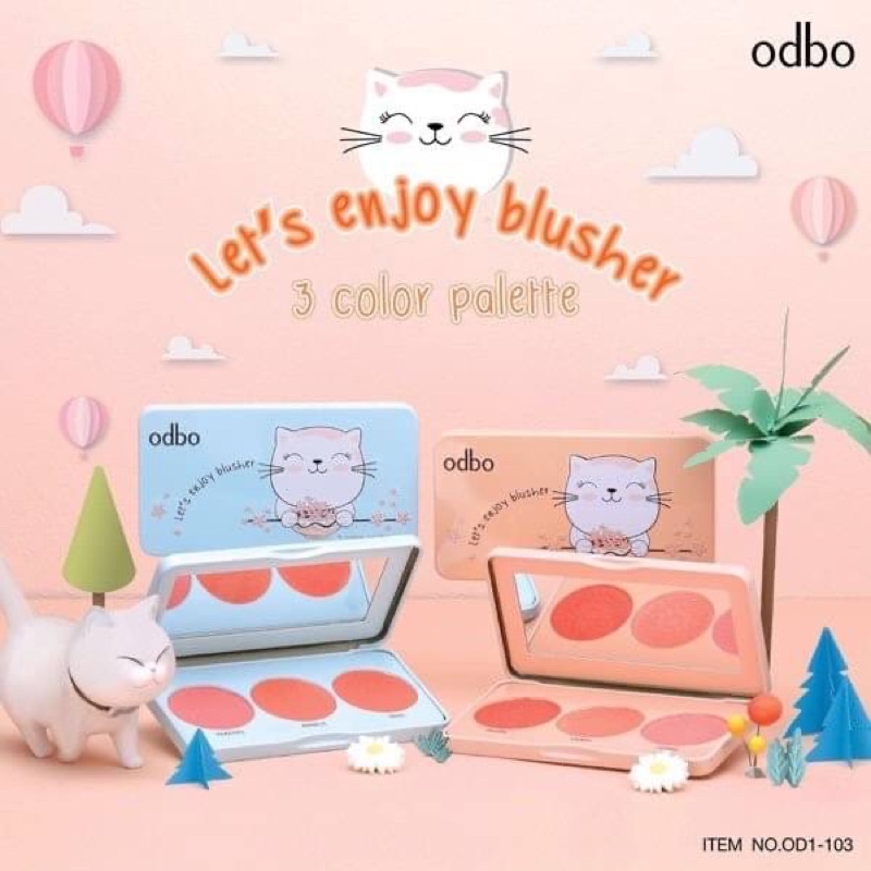 𝐨𝐝𝐛𝐨 𝐋𝐞𝐭'𝐬 𝐞𝐧𝐣𝐨𝐲 𝐛𝐥𝐮𝐬𝐡𝐞𝐫🐱 #OD1-103 โอดีบีโอ ป้ดแก้ม เล็ทส์ เอ็นจอย บลัชเชอร์