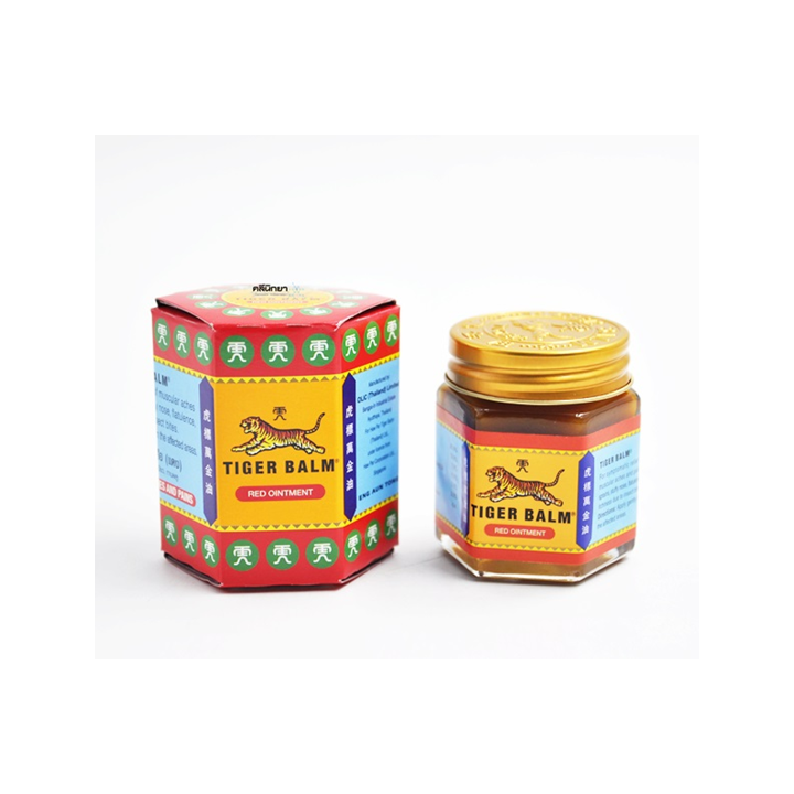Tiger balm Red Ointment 30g ยาหม่อง ตราเสือ แดง