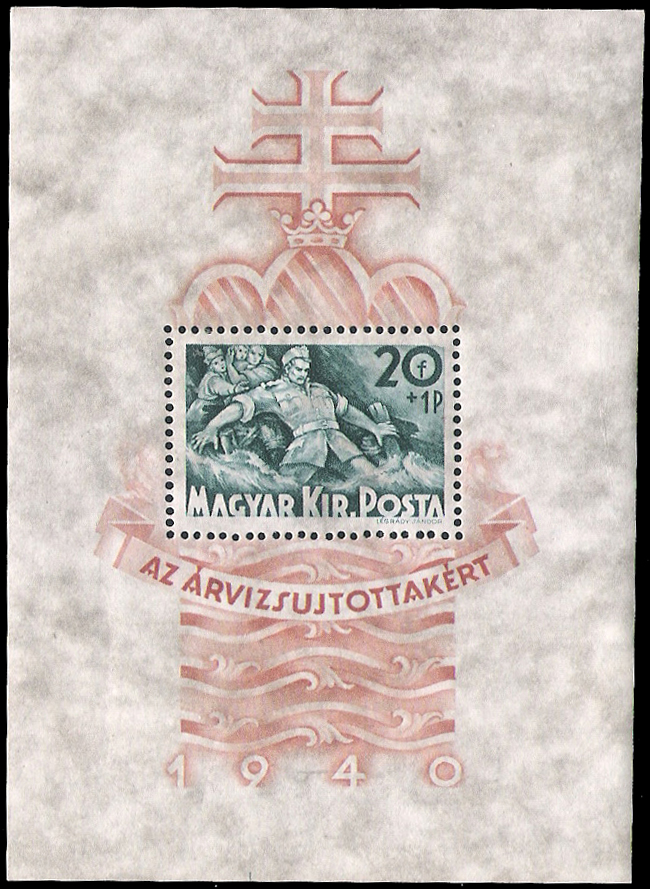 1940 Sheet Hungary CV $6