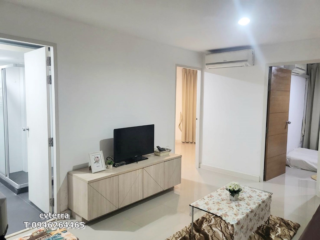 ให้เช่า สวิฟท์ คอนโด ใกล้มหาวิทยาลัยเอแบคบางนา 2 ห้องนอน ขนาด 44.16 ตร.ม ชั้น 3 วิวสระน้ำ