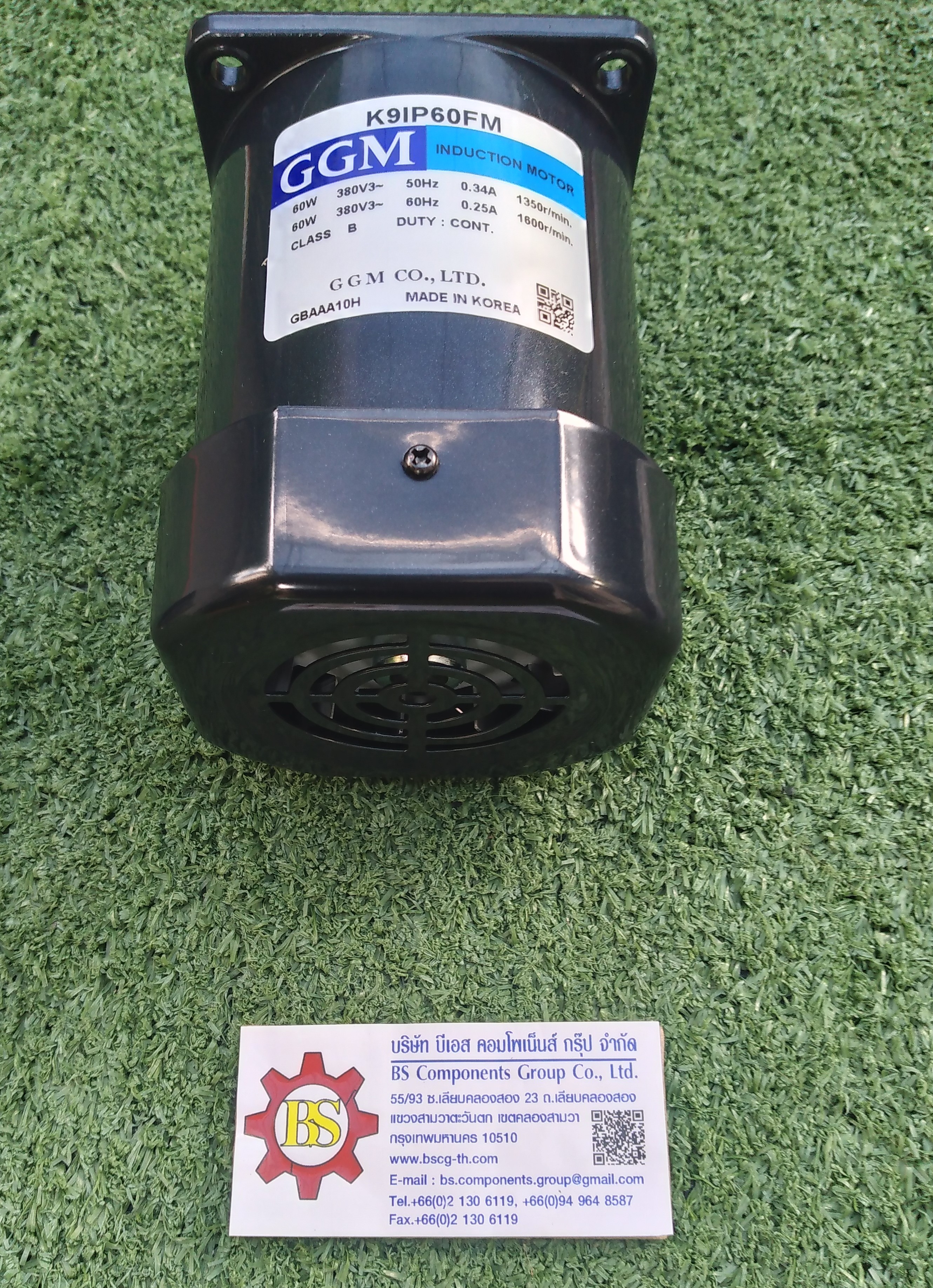 GGM : INDUCTION MOTOR MODEL : K9IP60FM