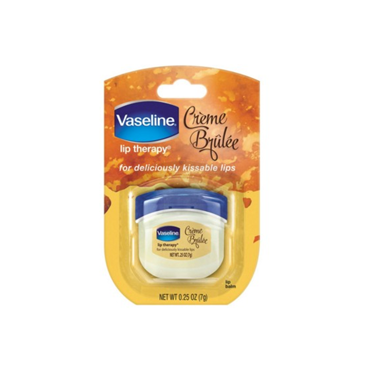 Vaseline Lip Therapy Creme Brulee 7g. บาล์มบำรุง