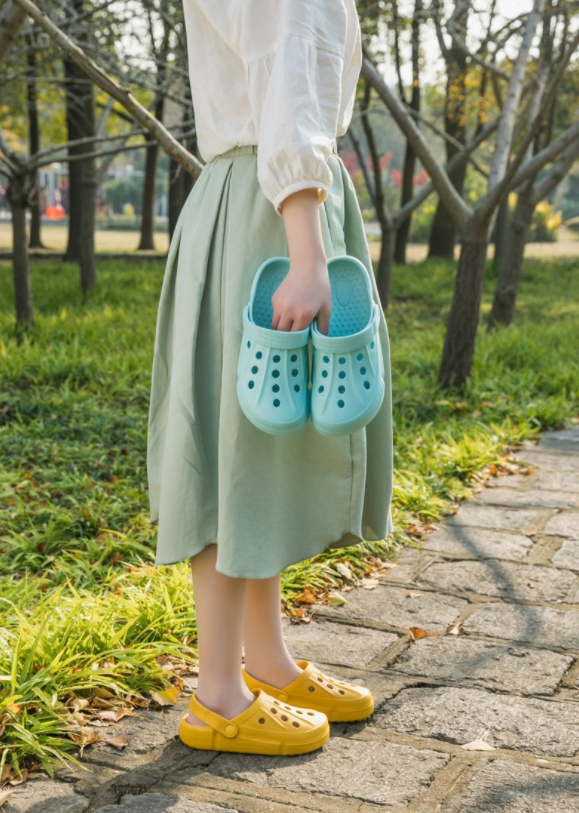 E11 รองเท้าหัวโต ยาง EVA กันลื่น นุ่มสบาทเท้า *ส่งฟรี* SKU-01820