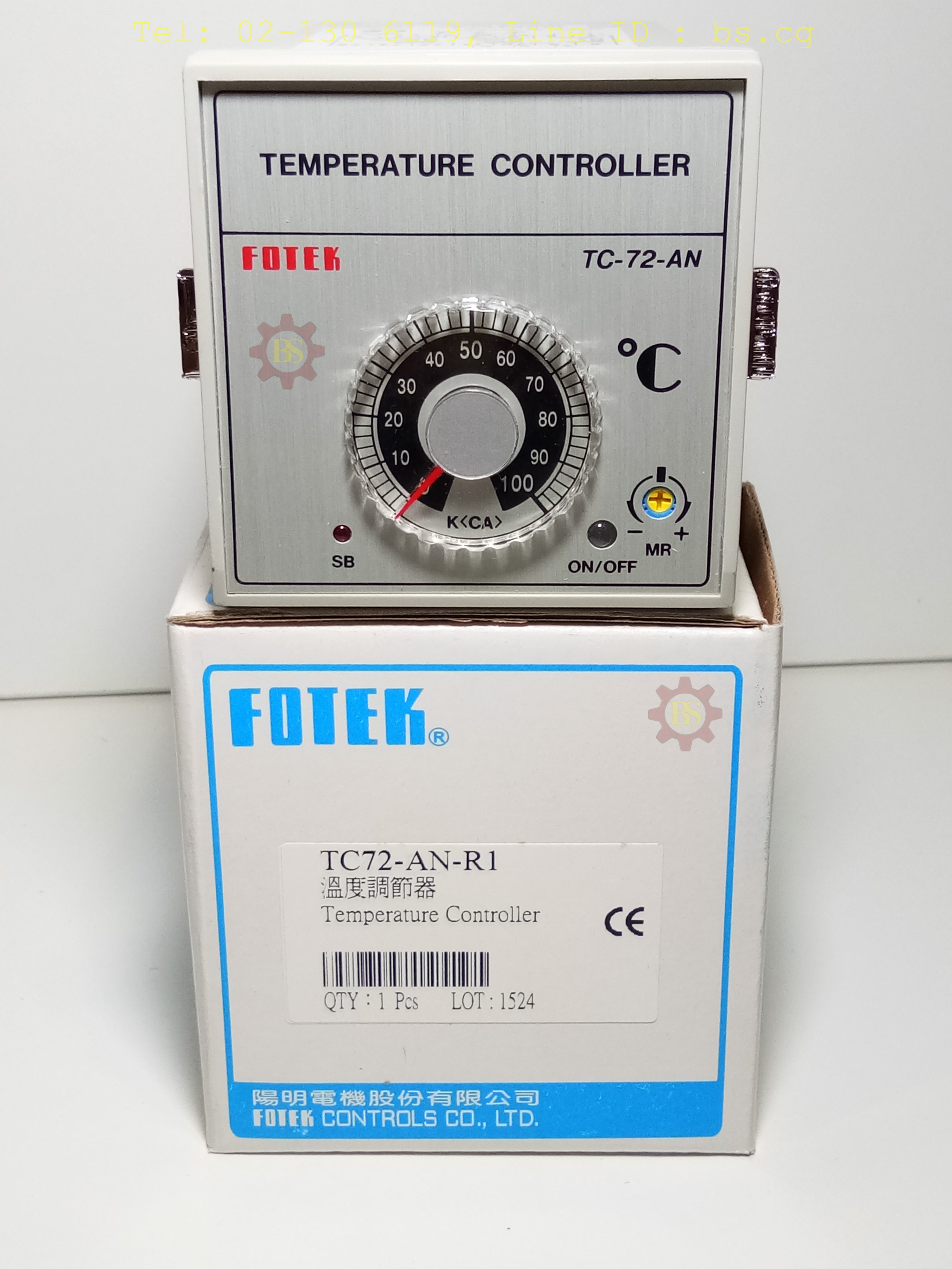 FOTEK : Temperature Controller TC72-AN-R1