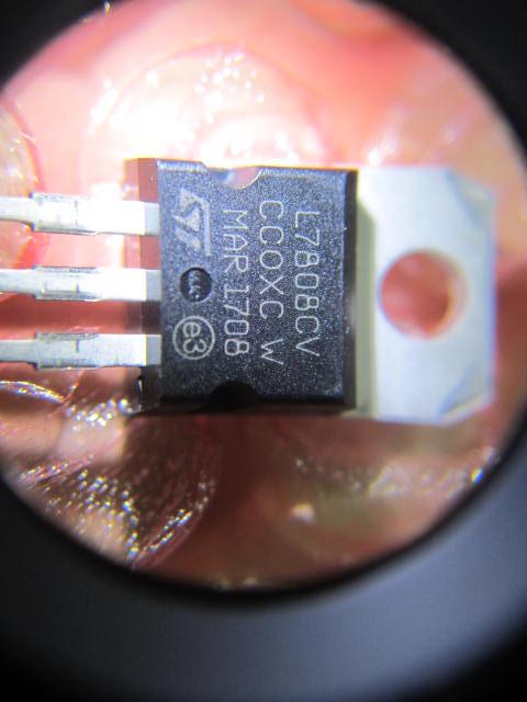 L7808 (TO-220) Negative voltage regulators 8V/1A