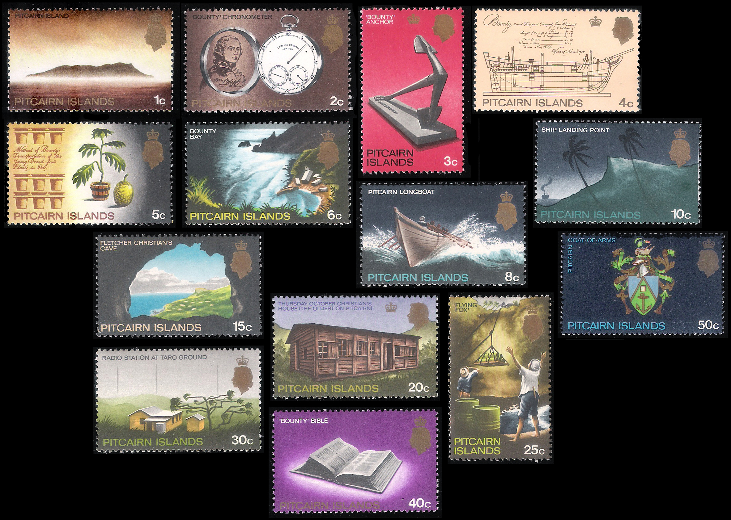 2 SETS Tristan Da Chunda & Pitcairn