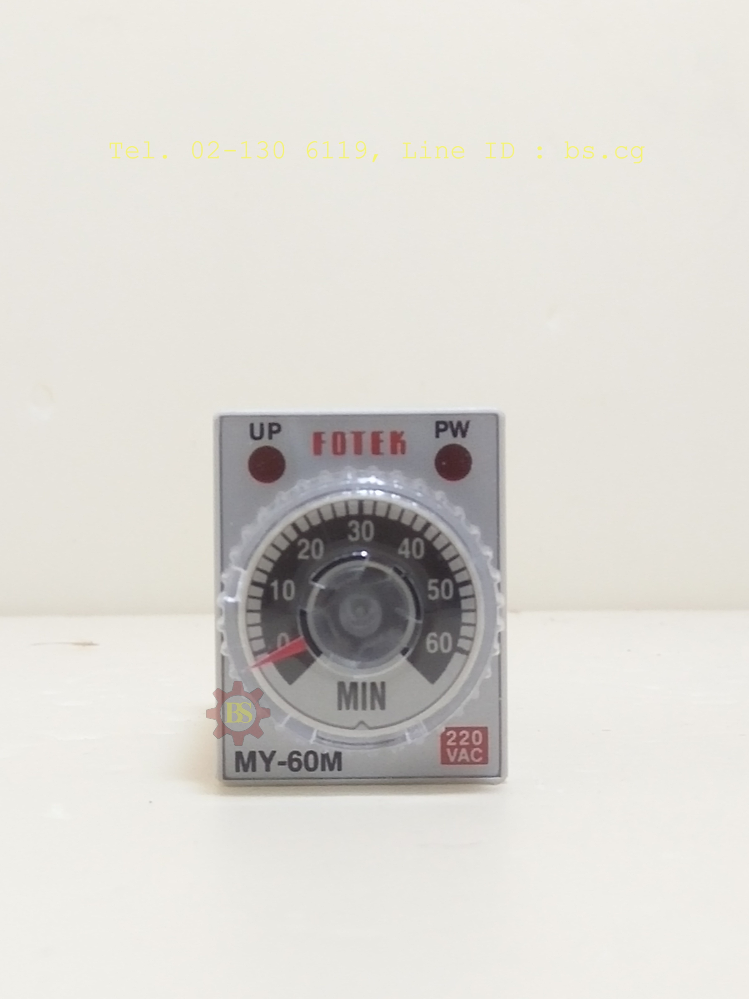 FOTEK: Timer MY-60M-2P-220VAC