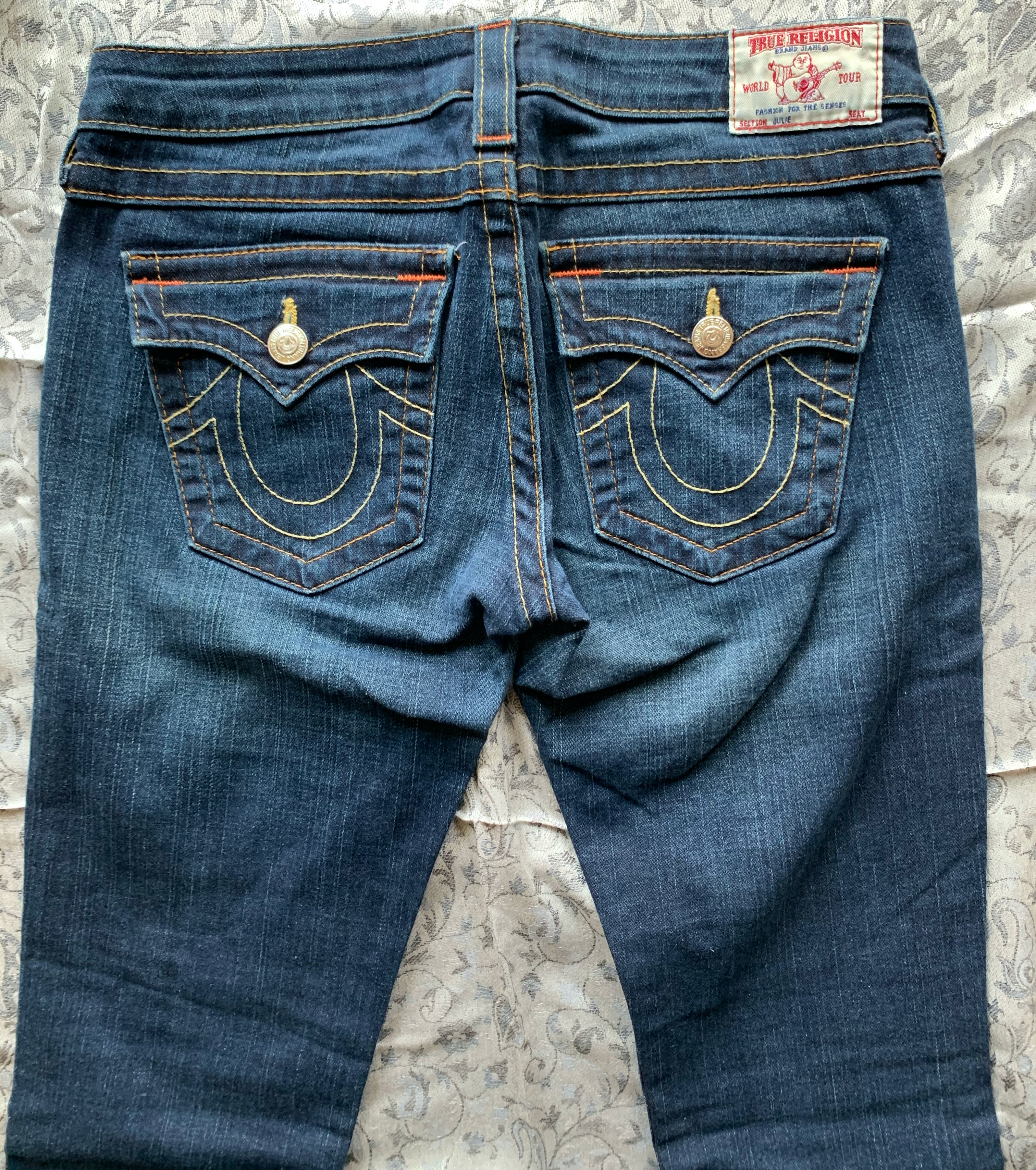 กางเกงยีนส์ผู้หญิงมือสอง TrueReligion Made in USA