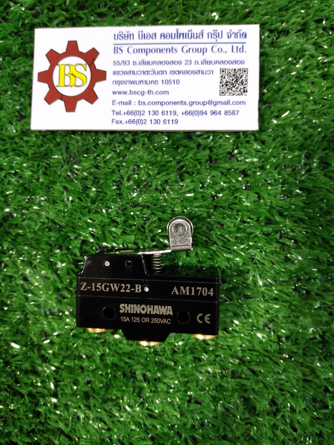 SHINOHAWA : Micro Switch Z-15GW22(AM1704) 15A