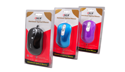 MS-22 OKER MOUSE OPTICAL USB MS-22 MO-OK-OU-M22BK/BL/PI