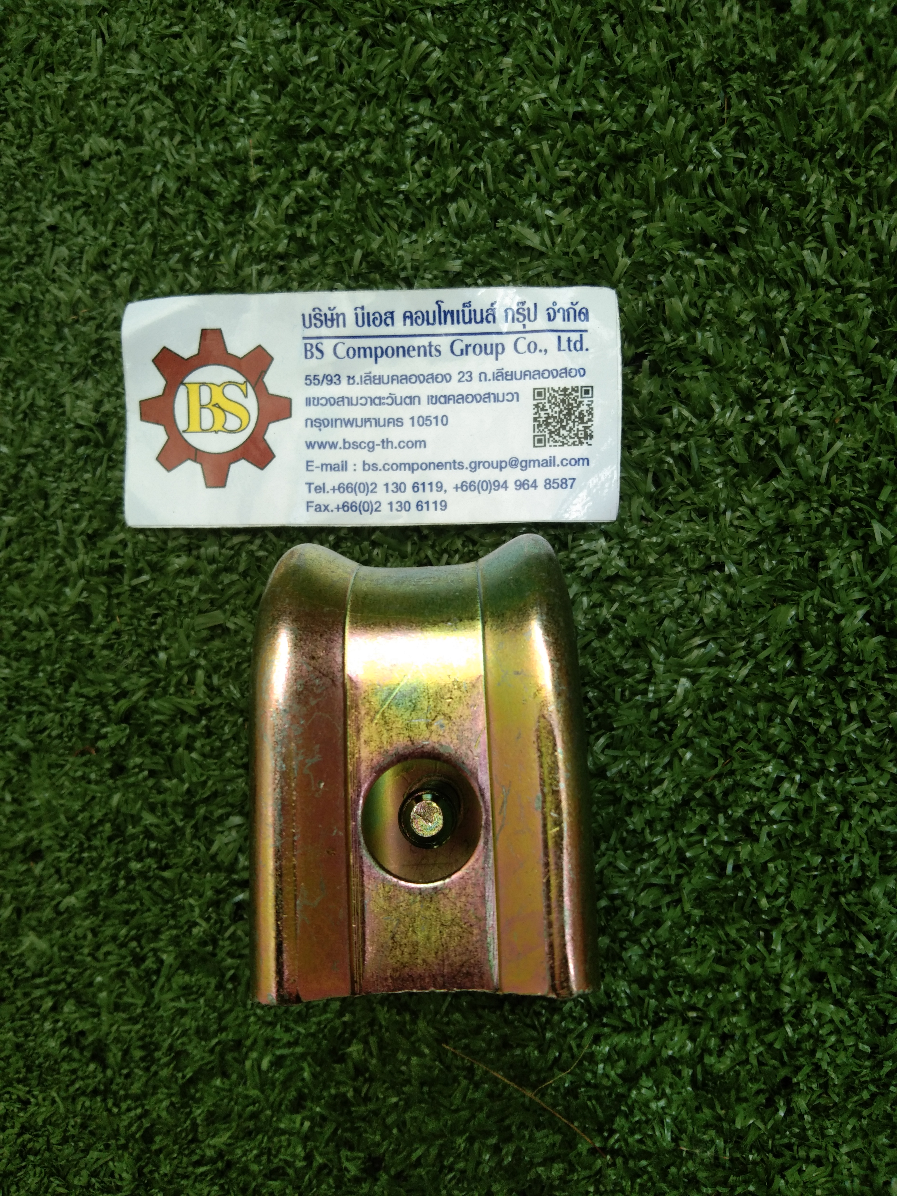 แคล้มฟันจระเข้ เบอร์ 2W ชุบรุ้ง(beam clamp)17-32mm.