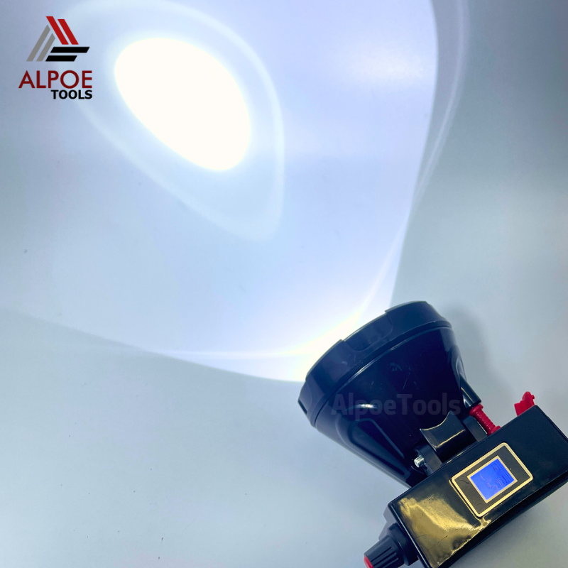 ไฟคาดหัว หลอด LED แบบชาร์จในตัว มีจอ รุ่น LED-751