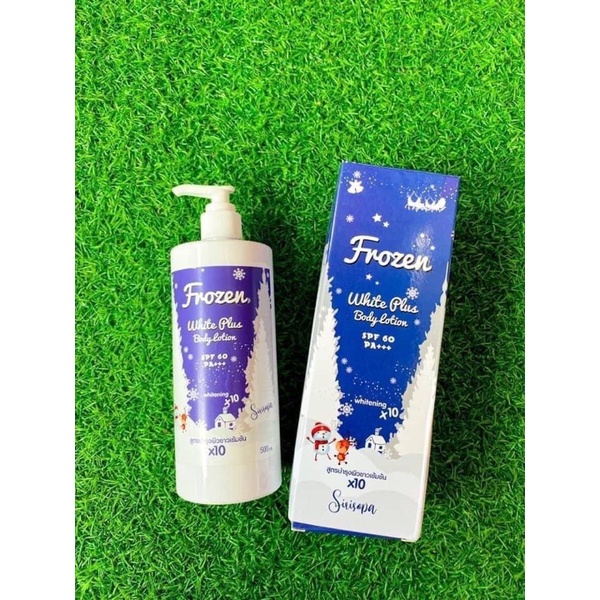 FROZEN WHITE PLUS BODY LOTION 500 ml โลชั่นบำรุงผิวกาย