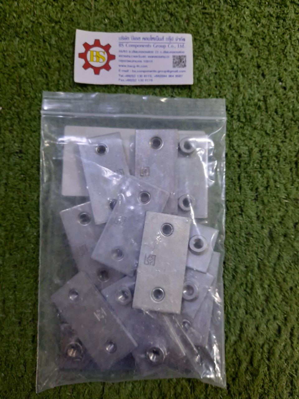 STAUFF : SP-4-M-W3: Weld plate Gr.4, Carbon Steel with Zinc/nickel-plated