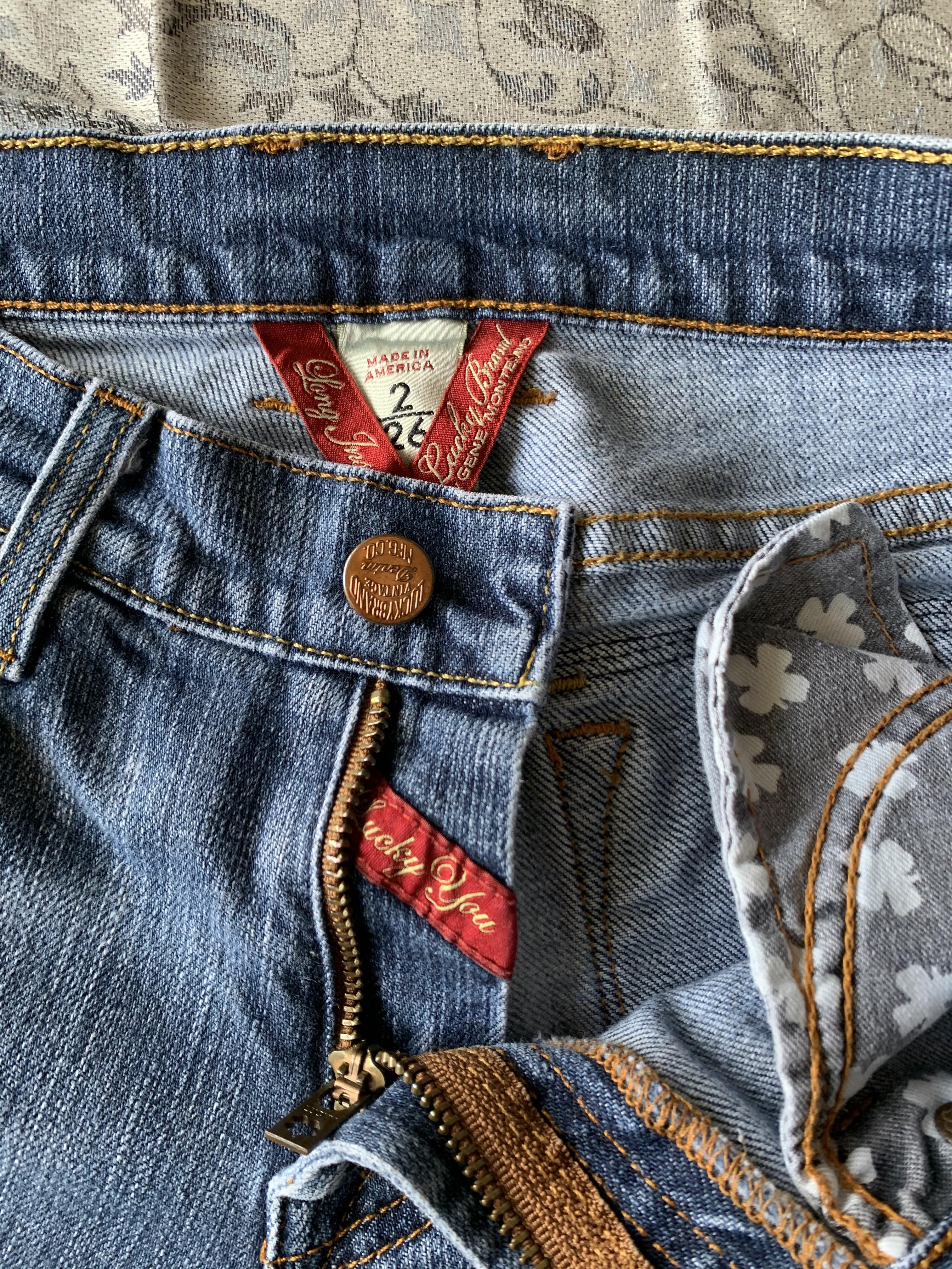 กางเกงยีนส์มือสอง LuckyBrand Made in USA