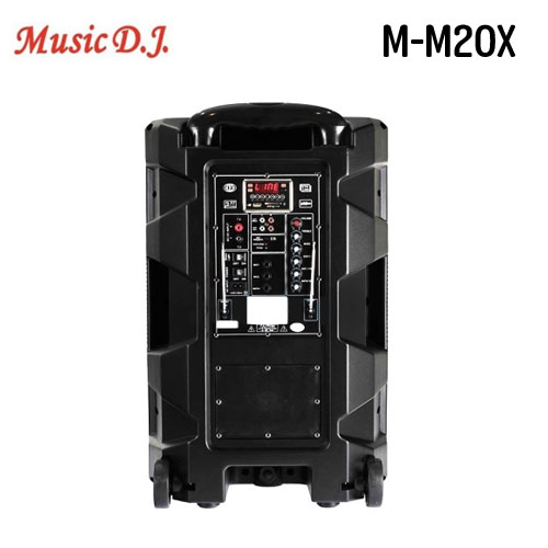 M-M20x MUSIC DJ SPEAKER 15"+MIC*4 BT/USB SP-MJ-15-MM20X