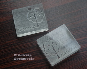 TREE TEA NATURAL SOAP STAMP 3.8 x 4.2 CM.